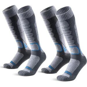 Wool Ski Socks for Men, Women & Youth - Over-the-Calf Full